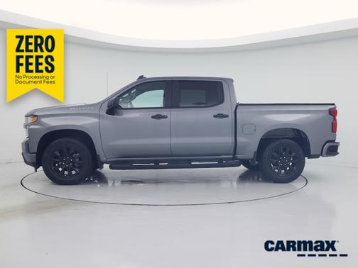 Gray 2019 Chevrolet Silverado 1500 Custom