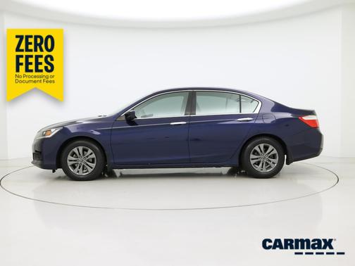 Blue 2014 Honda Accord LX
