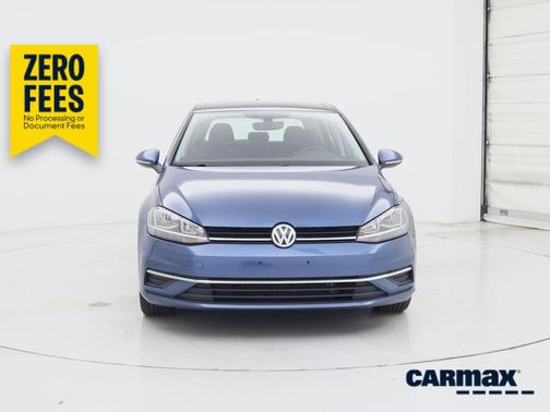 Blue 2021 Volkswagen Golf TSI
