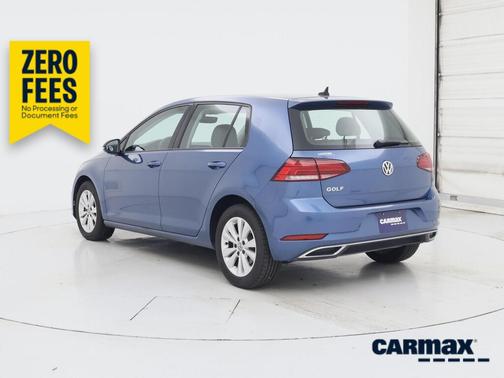 Blue 2021 Volkswagen Golf TSI