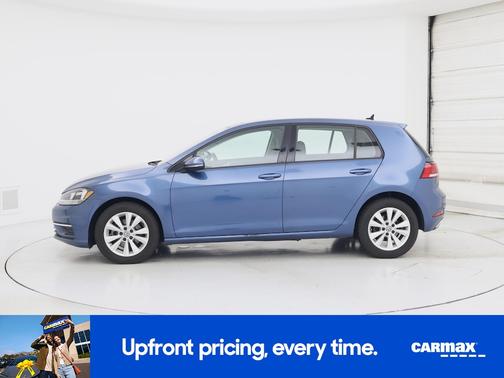 Blue 2021 Volkswagen Golf TSI