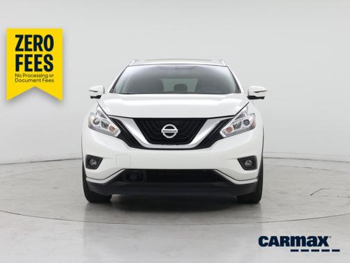 White 2018 Nissan Murano Platinum