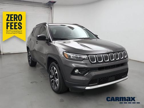 Gray 2022 Jeep Compass Limited