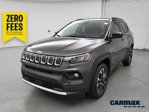 Gray 2022 Jeep Compass Limited