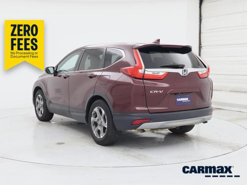 Red 2017 Honda CR-V EX-L