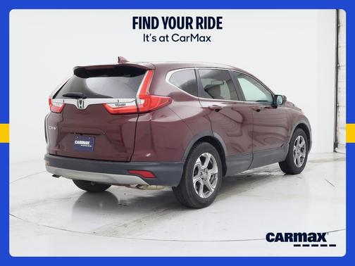 Red 2017 Honda CR-V EX-L