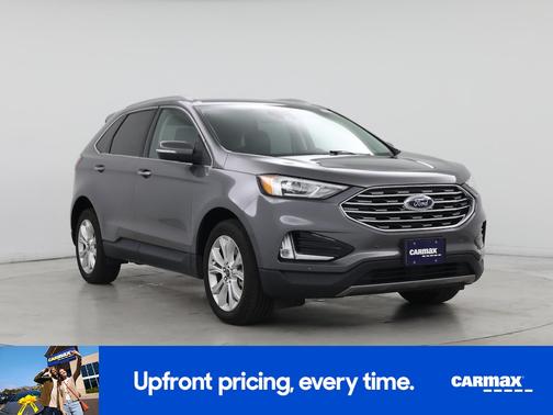 Gray 2021 Ford Edge Titanium