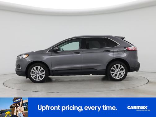 Gray 2021 Ford Edge Titanium