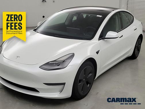 White 2023 Tesla Model 3