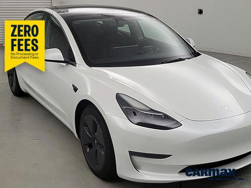 White 2023 Tesla Model 3