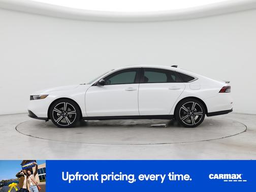 White 2025 Honda Accord Hybrid Sport