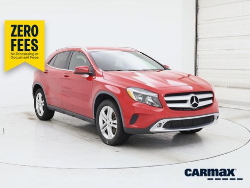 Red 2015 Mercedes-Benz GLA-Class