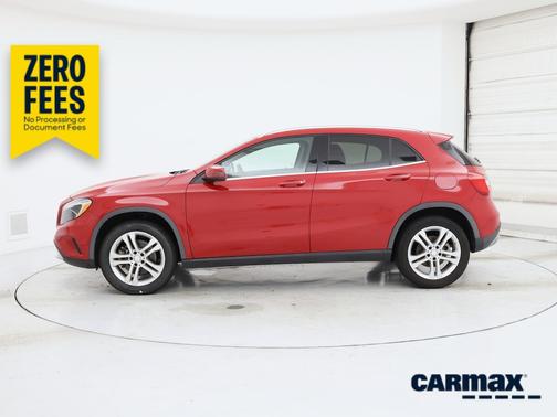 Red 2015 Mercedes-Benz GLA-Class