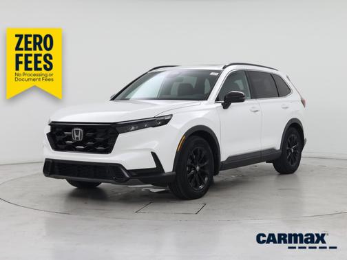 White 2025 Honda CR-V Hybrid Sport-L