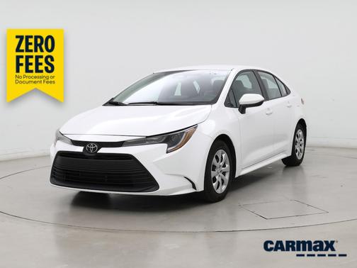White 2023 Toyota Corolla LE