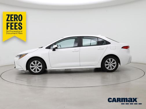 White 2023 Toyota Corolla LE