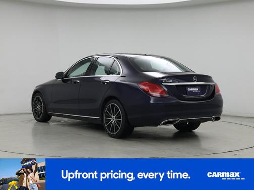 Blue 2019 Mercedes-Benz C-Class