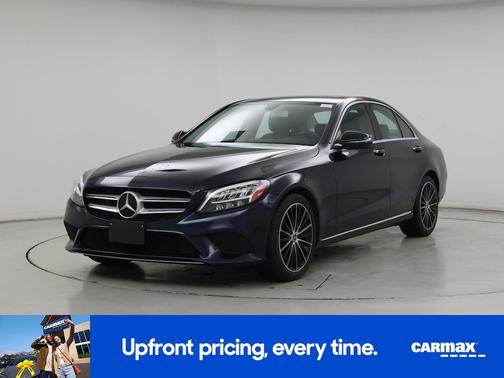 Blue 2019 Mercedes-Benz C-Class