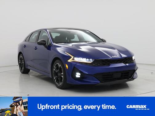 Blue 2022 Kia K5 GT-Line