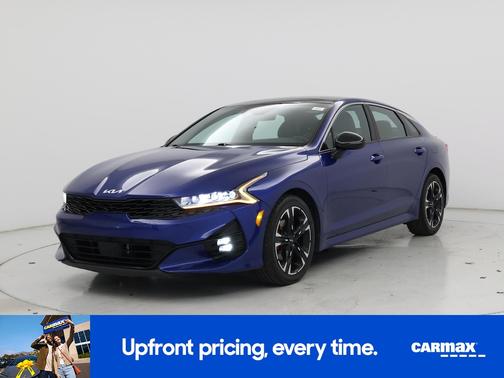 Blue 2022 Kia K5 GT-Line