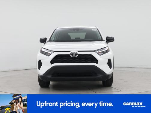 White 2023 Toyota RAV4 LE