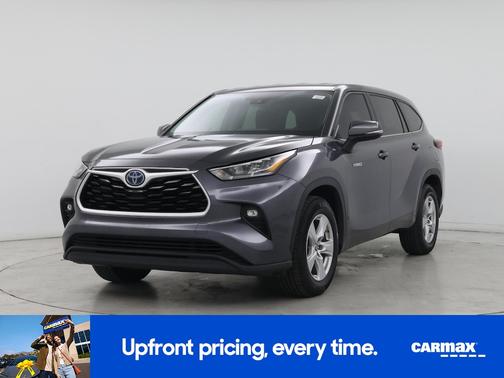 Gray 2020 Toyota Highlander Hybrid LE