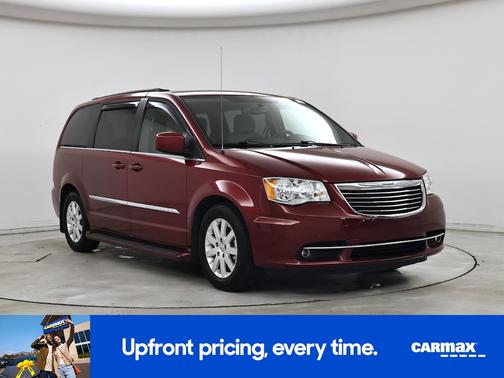 Burgundy 2015 Chrysler Town & Country Touring