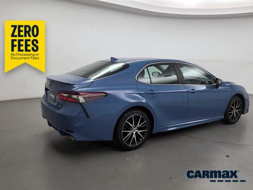 Blue 2024 Toyota Camry SE