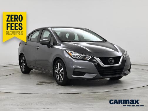 Gray 2021 Nissan Versa SV
