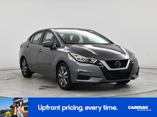 Gray 2021 Nissan Versa SV
