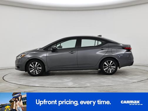 Gray 2021 Nissan Versa SV