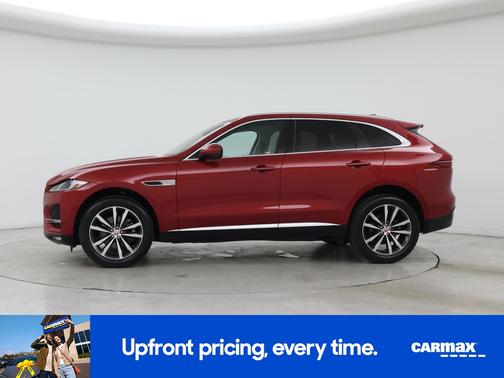 Red 2021 Jaguar F-PACE