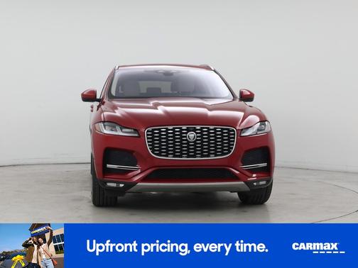 Red 2021 Jaguar F-PACE