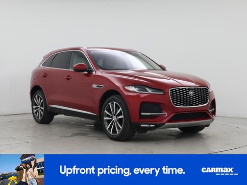 Red 2021 Jaguar F-PACE
