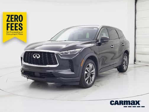 Black 2023 INFINITI QX60 Luxe