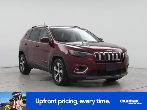 Red 2019 Jeep Cherokee Limited