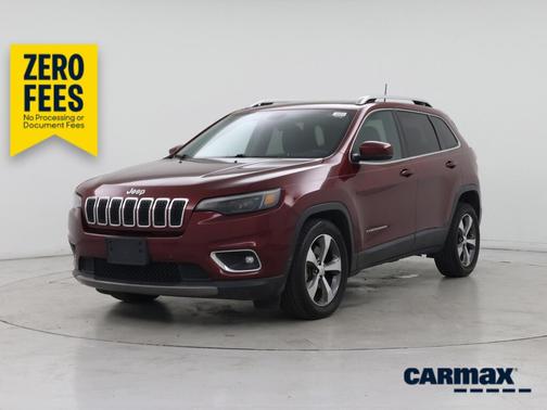 Red 2019 Jeep Cherokee Limited