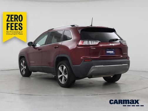 Red 2019 Jeep Cherokee Limited