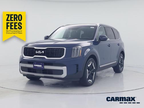 Blue 2023 Kia Telluride EX