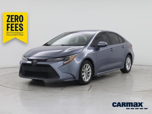 Blue 2020 Toyota Corolla LE