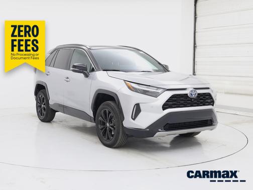 Gray 2023 Toyota RAV4 Hybrid XSE