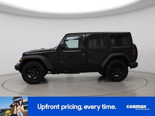 Black 2021 Jeep Wrangler Unlimited Sport Altitude