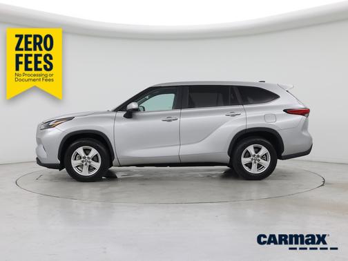 Silver 2023 Toyota Highlander LE