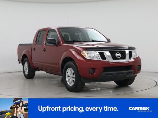 Red 2019 Nissan Frontier SV