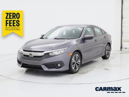 Gray 2016 Honda Civic EX-T