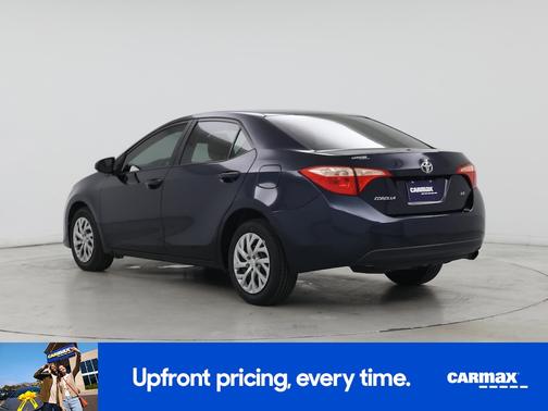 Blue 2017 Toyota Corolla LE