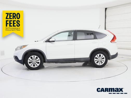White 2014 Honda CR-V EX-L