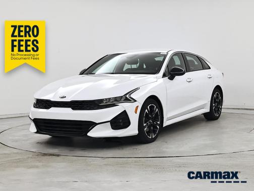 White 2021 Kia K5 GT-Line