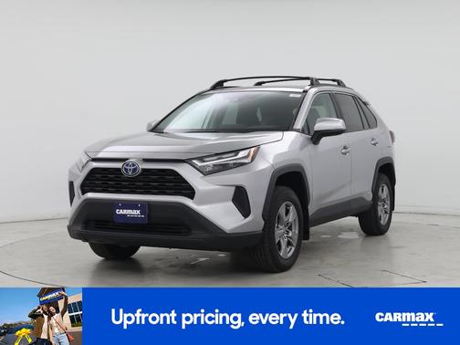 Silver 2024 Toyota RAV4 Hybrid XLE