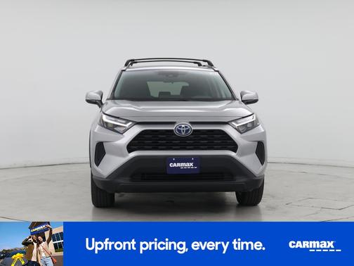 Silver 2024 Toyota RAV4 Hybrid XLE